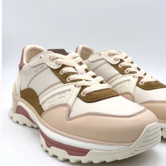 Coach C 143 trainer runner sporty sneakers shoes - Picture 6 of 12